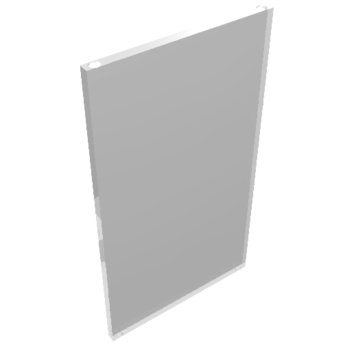 Rendu LDraw de Verre pour fenêtre 1 x 4 x 6 (Glass for Window 1 x 4 x 6), couleur indicative