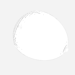 Rendu LDraw de Pare-brise 8 x 4 2/3 x 3 2/3 Quart de sphère (intérieur) avec connecteurs (Windscreen 8 x 4 2/3 x 3 2/3 Quarter Sphere (Inner) with Pins), couleur indicative
