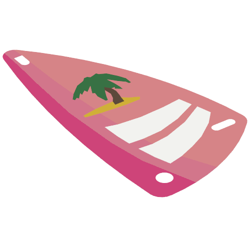 Rendu LDraw de Voile, triangulaire, 6 x 12 avec motif imprimé palmier (Sail, Triangular, 6 x 12 with Palm Tree Print), couleur indicative