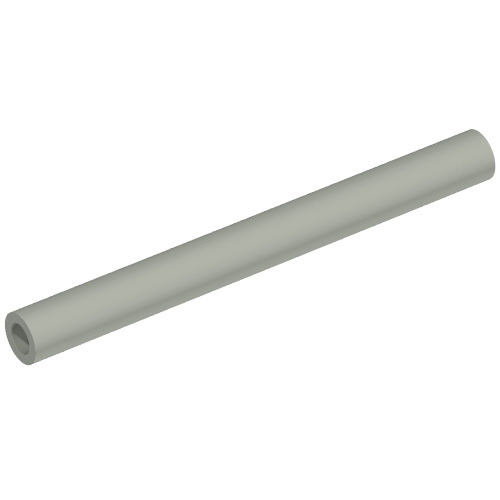 Rendu LDraw de Hose, Pneumatic 4mm D. 5L / 4cm, couleur indicative