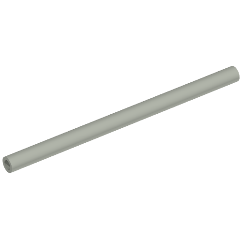 Rendu LDraw de Hose, Pneumatic 4mm D. 7.5L / 6cm, couleur indicative
