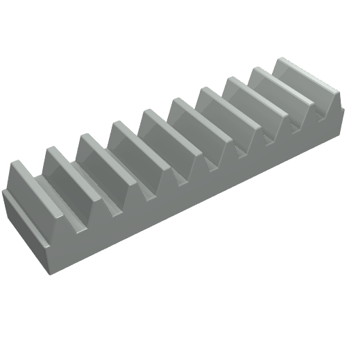 Crémaillère Technic 1 x 4 (Technic Gear Rack 1 x 4)