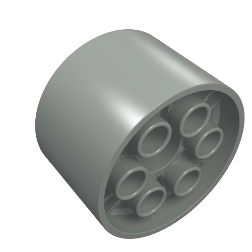 Rendu LDraw de Roue 20 x 30 Technic (Wheel 20 x 30 Technic), couleur indicative