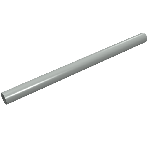 Rendu LDraw de Hose, Pneumatic 4mm D. 76L, couleur indicative