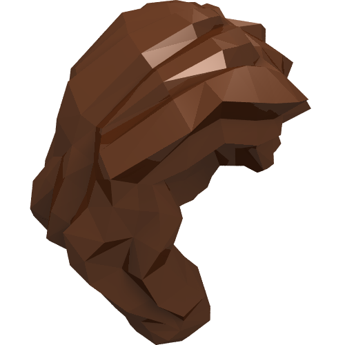 Hair Mid-Length avec Part over Front of Right Shoulder