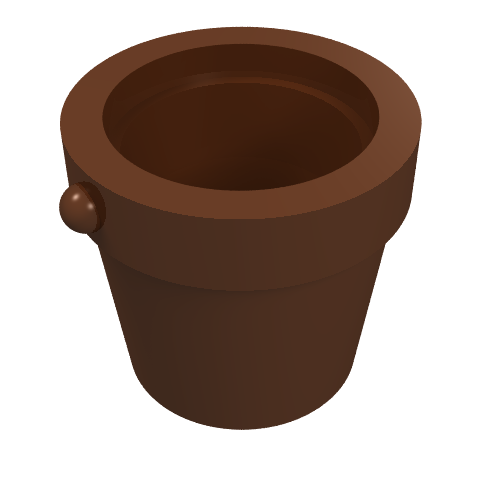 Seau 1 x 1 x 1 (Bucket 1 x 1 x 1)