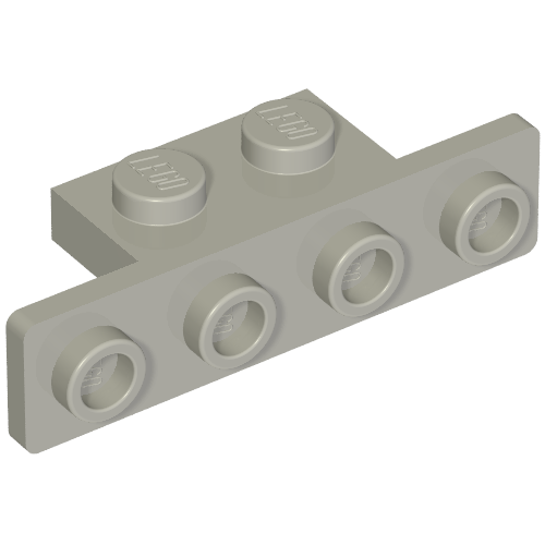 Support 1 x 2 - 1 x 4 [coins courbés] (Bracket 1 x 2 - 1 x 4 [Rounded Corners])