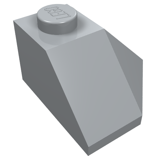 Brique Coincé, incliné 45° 2 x 2 (Brick Wedged, Sloped 45° 2 x 2 Corner)