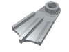 Rendu LDraw de Minifigurine chaussures nageoires [2 sur sprue] (Minifig Footwear Flippers [2 on Sprue]), couleur indicative