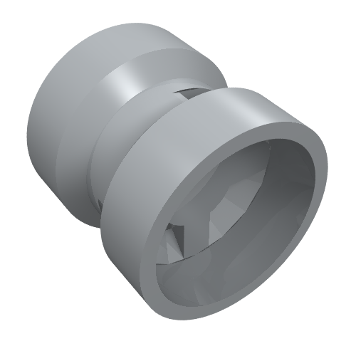 Roue 8 x 9 avec trou cranté pour roues (Wheel 8 x 9 with Hole Notched for Wheels Holder Pin)