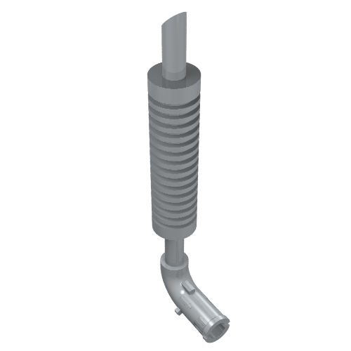 Tuyau d'échappement avec connecteur Technic (Exhaust Pipe with Technic Pin)