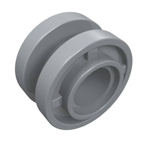 Roue 11 x 8 avec centre rainure (Wheel 11 x 8 with Center Groove)