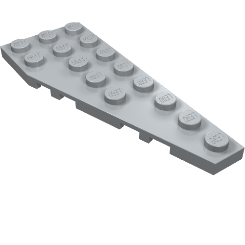 Compensée plaque 8 x 3, 22° à droite (Wedge Plate 8 x 3, 22° Right)