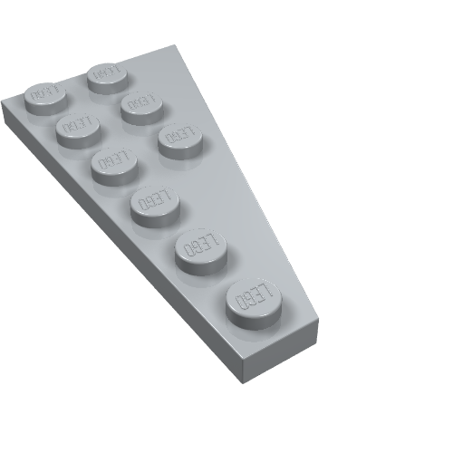 Plaque de coin 6 x 3 gauche (Wedge Plate 6 x 3 Left)