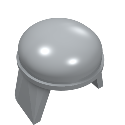 Casque impérial pilote, lisse [sans motif] (Helmet Imperial Pilot, Smooth [Plain])