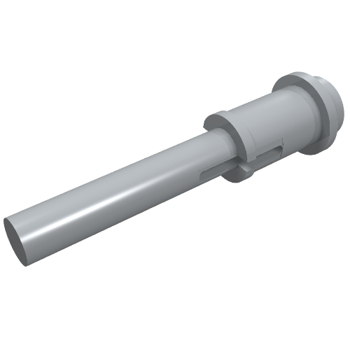 Connecteur Technic 1/2 avec rallonge de 2L (Technic Pin 1/2 with 2L Bar Extension)