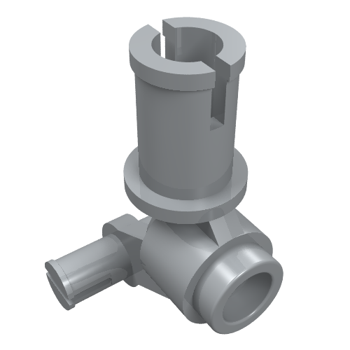 Connecteur Technic avec support pour roues doubles (Technic Pin with Dual Wheels Holder)
