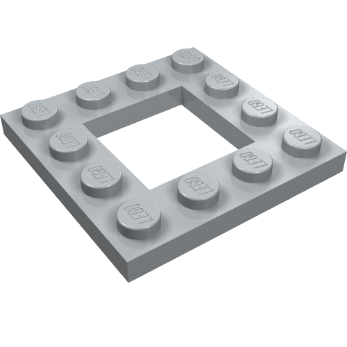 Plaque spéciale 4 x 4 avec 2 x 2 Ouverture (Plate Special 4 x 4 with 2 x 2 Opening)