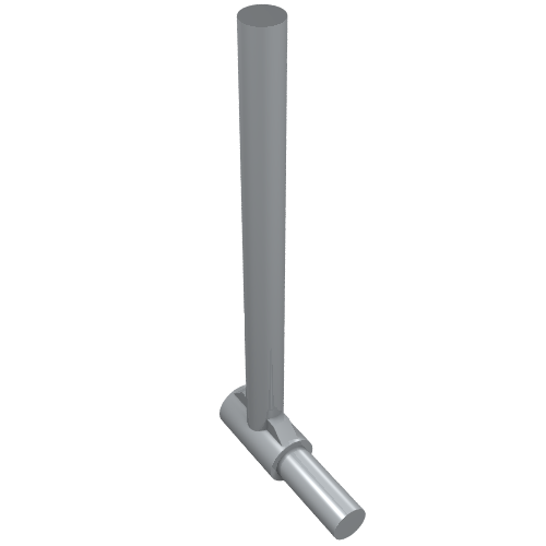 Barre 5L avec poignée (friction ram) (Bar 5L with Handle (Friction Ram))