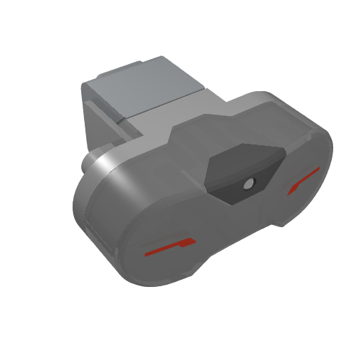 Rendu LDraw de Capteur, infrarouge, EV3 (Sensor, Infrared, EV3), couleur indicative