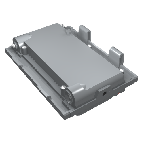 Rendu LDraw de Batterie rechargeable, DC, EV3 (Battery Pack, Rechargeable, DC, EV3), couleur indicative