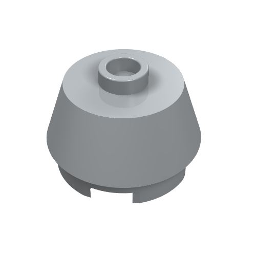 Brique ronde 2 x 2 cône tronqué (Brick Round 2 x 2 Truncated Cone)