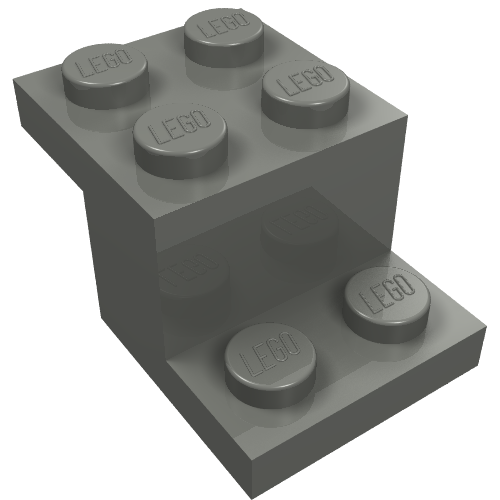 Support 3 x 2 x 1 1/3 avec fond de goupille (Bracket 3 x 2 x 1 1/3 with Pin Bottom)