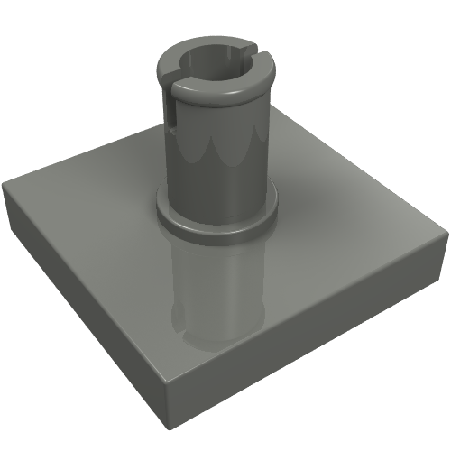 Tuile Spécial 2 x 2 avec goupille supérieure (Tile Special 2 x 2 with Top Pin)