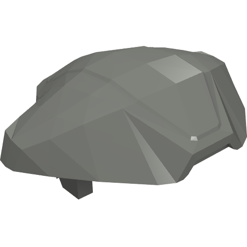 Rendu LDraw de Helmet Inquisitor Fifth Brother, couleur indicative