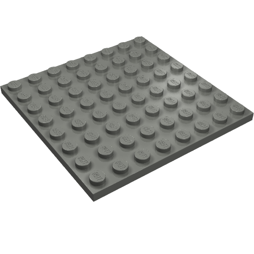 Plaque 8 x 8 (Plate 8 x 8)