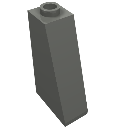 Brique inclinée 75° 2 x 1 x 3 avec tenon creux (Brick Sloped 75° 2 x 1 x 3 with Hollow Stud)