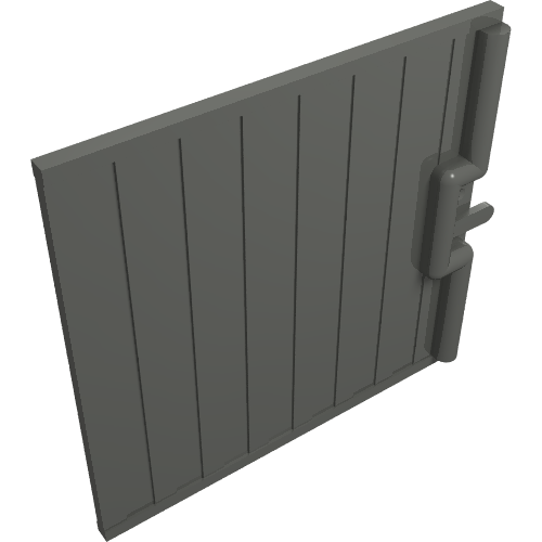 Rendu LDraw de Porte coulissante - Type 1 (Door Sliding - Type 1), couleur indicative