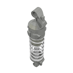 Rendu LDraw de Technic Shock Absorber 11.5L [Complete Assembly], couleur indicative